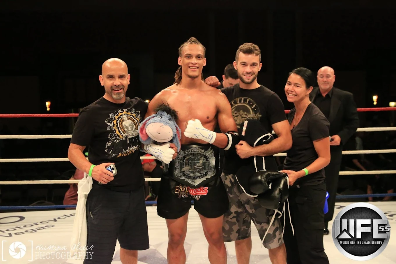 Hard Knocks Muay Thai Champion with Coach Renzo